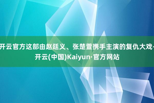 开云官方这部由赵廷义、张楚萱携手主演的复仇大戏-开云(中国)Kaiyun·官方网站