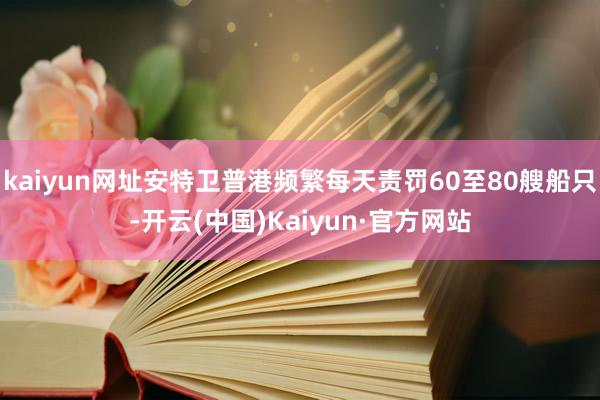 kaiyun网址安特卫普港频繁每天责罚60至80艘船只-开云(中国)Kaiyun·官方网站